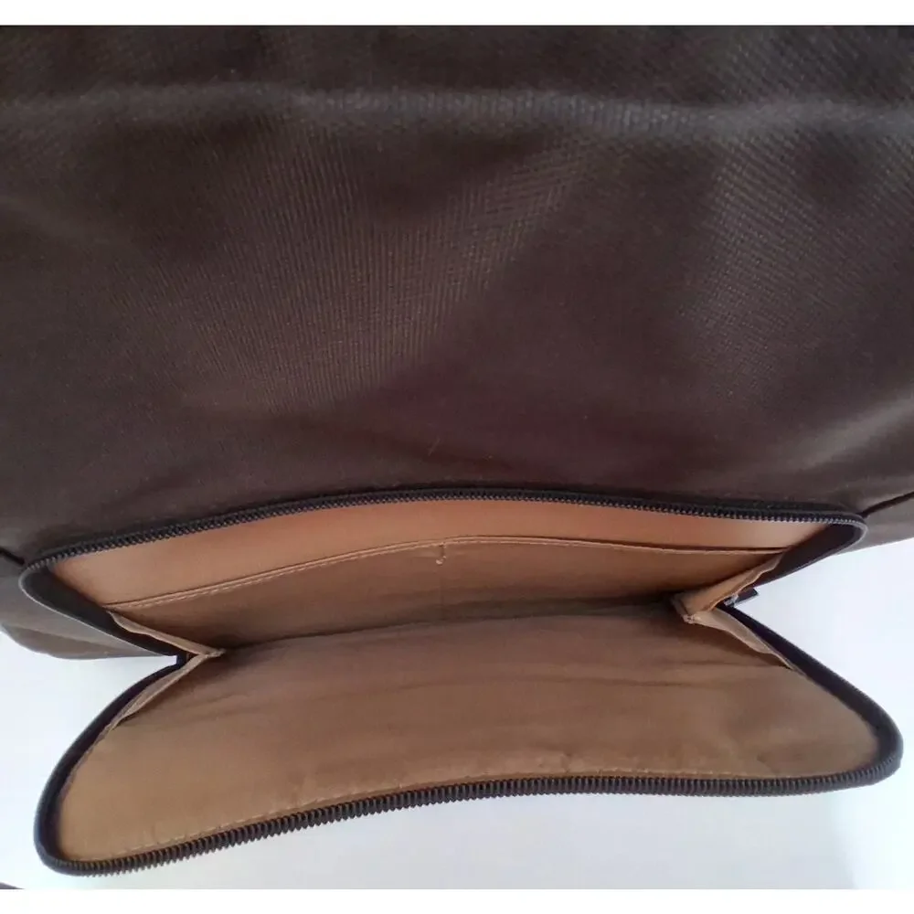 Solo Vintage Leather Laptop Cross Body Messenger Bag